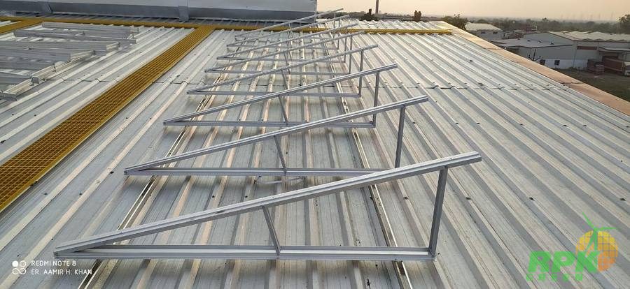 Evening install, single row
