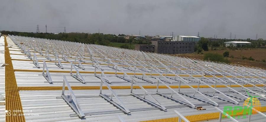 Walkway-separated array