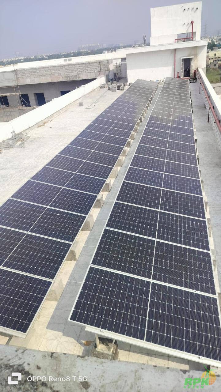 Ballasted terrace array